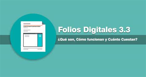 folios digitales 3.3